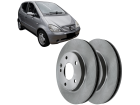 Disco de Freio MDS Mercedes-Benz Classe A160 1.6 16V | 1.6 8V 1999 até 2005