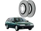 Disco de Freio Dianteira HIPPER FREIOS para Citroen Xantia 1.8 2.0 8V 2.0 16V 1994 até 2001 266mm Ventilado