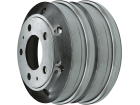 Tambor de Freio Traseira HIPPER FREIOS para Mercedes-Benz 180D 2.4 8V 1993 até 1996