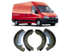 Lona Patim Sapata Freio com Lona Traseiro MAZZICAR Fiat Ducato 1997 até 2002 Aro 16