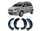 Lona Patim Sapata Freio com Lona Traseira SYL Fiat Idea 2006 até 2016 Sistema Bosch