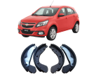 Lona Patim Sapata Freio com Lona Traseira SYL Chevrolet Agile 2010 até 2014