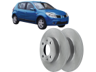 Disco de Freio Dianteira MDS para Renault Sandero 1.0 1.6 16V 2008 até 2013