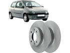 Disco de Freio Dianteira MDS para Renault Twingo 1.0 1.2 1998 até 2002