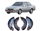 Lona Patim Sapata Freio com Lona Traseira SYL Volkswagen Apollo 1990 até 1992