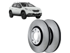 Disco de Freio Dianteira HIPPER FREIOS para Peugeot 2008 1.6 16V 2015 até 2024