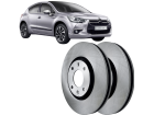 Disco de Freio Dianteira HIPPER FREIOS para Citroen DS4 1.6 16V 2013 até 2016