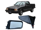 Espelho Retrovisor Esquerdo Chevy 500 1983 até 1995 Fixo