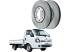 Disco de Freio HIPPER FREIOS Kia Bongo K-2500 2.5 16V 4x2 | K-2500 2.5 8V 4x2 | K-2700 2.7 8V 4x2 1997 até 2012 Ventilado 4X2