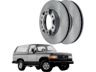 Disco de Freio Dianteira HIPPER FREIOS para Chevrolet Bonanza 1989 até 1994