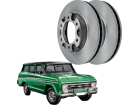 Disco de Freio Dianteira HIPPER FREIOS para Chevrolet Veraneio 1980 até 1986