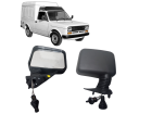 Espelho Retrovisor Esquerdo Fiorino 1997 até 2010 Com Reg