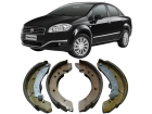 Lona Patim Sapata Freio com Lona Traseiro Fiat Linea 1.9 2009 até 2010