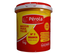 Massa Polir Pérola Nº2 Branca Base Água 1kg Profissional