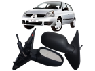 Espelho Retrovisor Direito Clio 1999 até 2012 Com Regulagem