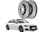 Disco de Freio MDS Audi A6 2.4 2.7 2.8 1995 até 2004 5 Furos Ventilado