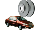 Disco de Freio MDS Daewoo Lanos 1997 até 2001
