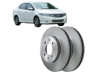 Disco de Freio Dianteira TRW para Honda City 1.5 16V 2010 até 2014