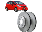 Disco de Freio Dianteira TRW para Honda Fit 1.4 1.5 16V 2009 até 2014