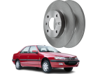 02 Disco Freio Traseiro MDS Peugeot 405 1992 até 1996
