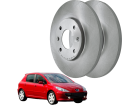 Disco Freio Dianteiro MDS Peugeot 307 SW 2.0 16V 2002 até 2009