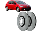 Disco de Freio Dianteira MDS para Peugeot 307 2.0 16V 2002 até 2012