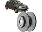 Disco de Freio Dianteira MDS para Renault Clio 1.6 16V 2007 até 2009