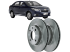 Disco de Freio Dianteira MDS para Chevrolet Cobalt 1.4 1.8 8V 2011 até 2020
