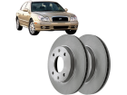 Disco de Freio Dianteira MDS para Hyundai Sonata 2.7 24V 2002 até 2003