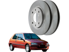 Disco Freio Dianteiro MDS Peugeot 106 XT 1.4 8V 1993 até 1997