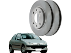 Disco Freio Dianteiro MDS Peugeot 206 1.6 16V 1998 até 2008