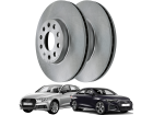 Disco Freio Dianteiro MDS Audi A3 1.6 8V | 1.6 8V Aspirado | 2.0 16V Turbo 2003 até 2012 9 Furos