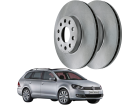 Disco Freio Dianteiro MDS Volkswagen Jetta 1.4 16V TSI | 2.0 16V TSI | 2.5 20V | 2.5 20V FSI 2006 até 2020 9 Furos