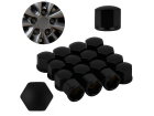 Capas para Parafuso 19mm Preto - Jogo com 16 Unidades