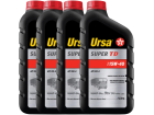 Kit 4 Óleo para Motor TEXACO 15w40 D Ursa TD CH4 Diesel 01 Litro