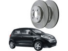 Disco de Freio Dianteira HIPPER FREIOS para Chery S-18 1.3 2011 até 2013