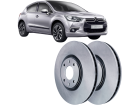 Disco de Freio Dianteira HIPPER FREIOS para Citroen DS4 1.6 16V Turbo 2015 até 2016