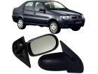 Espelho Retrovisor Direito Siena 4P 2008 até 2012 Fixo