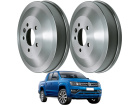 Tambor de Freio Traseira MDS para Volkswagen Amarok 2.0 2010 até 2022