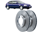 Disco de Freio Dianteira MDS para Honda Civic 1.5 16V 1995 D756A