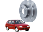 02 Disco Freio Dianteiro MDS Citroen AX 1.4 1992 até 1995