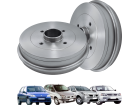 Tambor de Freio Traseira MDS para Renault Mégane 1.6 2.0 8V 1.6 2.0 16V 1997 até 2013