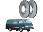 Disco de Freio MDS Kia Besta 2.2 1993 até 1998 256mm