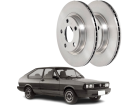 Disco Freio Dianteiro MDS Volkswagen Passat 1.8 20V 1999 até 2005