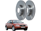 Disco de Freio Dianteira MDS para Audi A4 1.8 20V 1997 até 2001