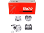 Pistão Motor TAKAO para Ford Fiesta 1.6 16V 2012 até 2019 STD