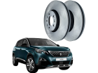 Disco de Freio Dianteira MDS para Peugeot 5008 1.6 16V 2018 até 2020