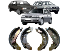 Lona Patim Sapata Freio com Lona Traseira Volkswagen Parati 1986 até 2008 Sistema Varga