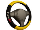 Capa De Volante Amarelo/Preto Type-R - 38cm Universal