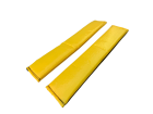 02 Capa Protetor Cinto Segurança Adulto Infantil Cor Amarelo